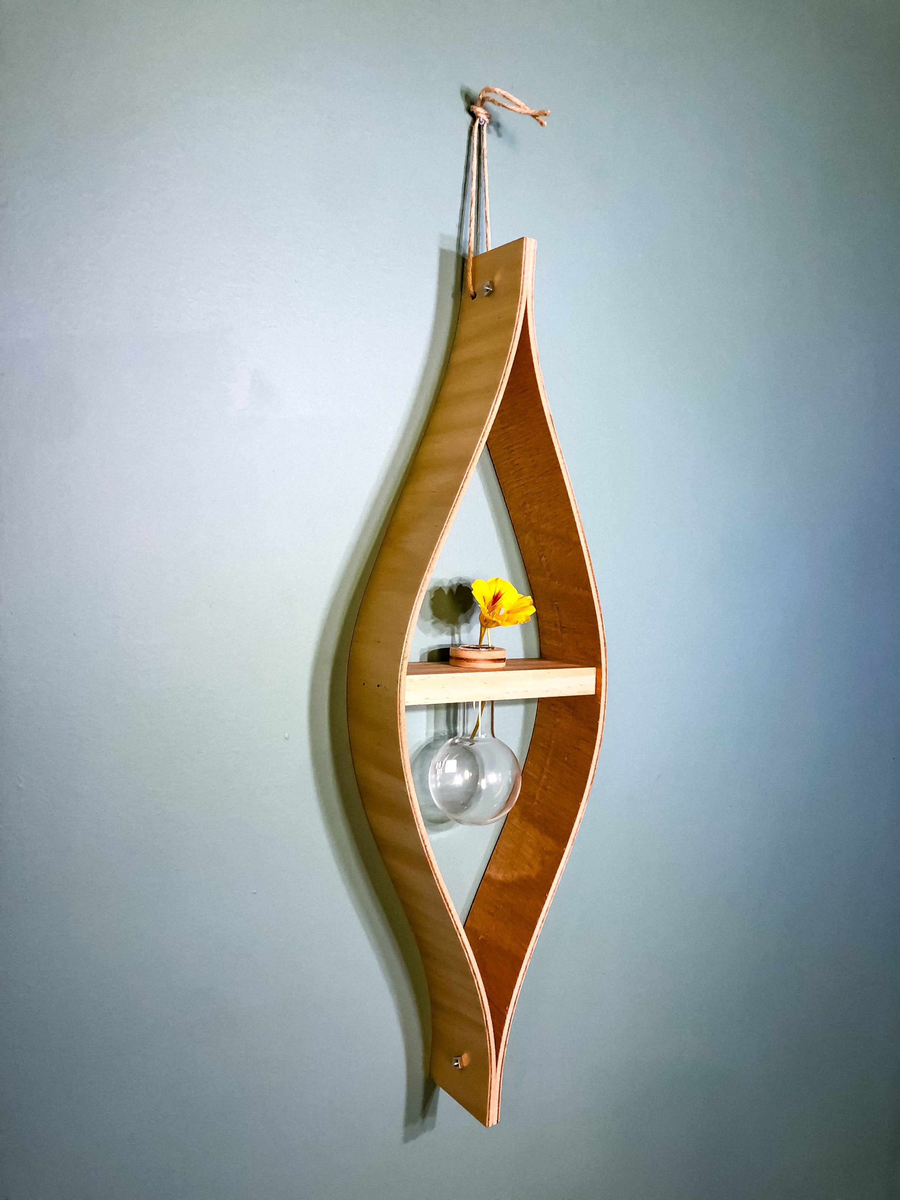 handmade timber wall hangers